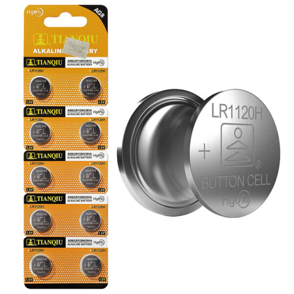 Komax Ag-8 Alkalın Lr1120 1.55v Düğme Pi̇l (10'lu Paket) *oxford