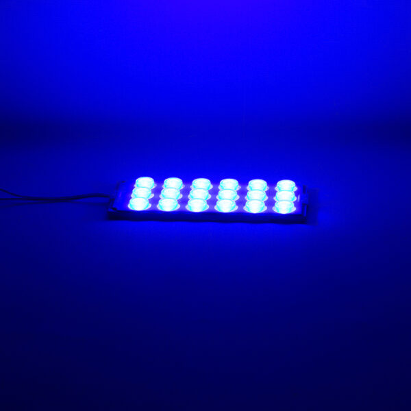 Powermaster 12 Volt 6 Watt Mavi 18 Ledli 2'li Paket Modül Led