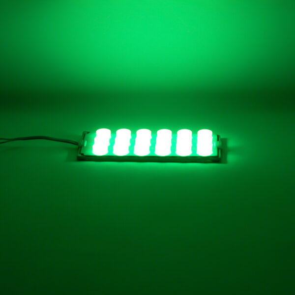 Powermaster 12 Volt 6 Watt Yeşil 18 Ledli 2'li Paket Modül Led