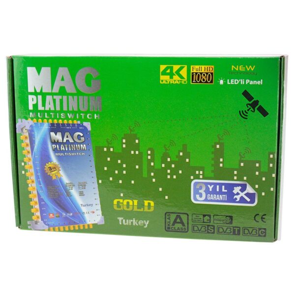 Mag Platinum 10-8 Kaskatlı Uydu Santrali Özellikleri