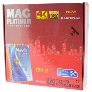 10*16 Kaskatlı Uydu Santrali̇ Mag Platinum