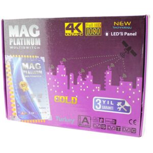 10*24 Kaskatlı Uydu Santrali̇ Mag Platinum
