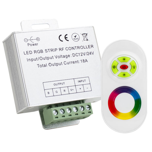 Powermaster Pm-10995 Dokunmati̇k Ukli 18 Amper Led Rgb Kontrol Devresi̇