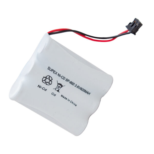 Supex Sp-600 Ni-cd 3'lü Kalem Açık 3.6 Volt 600 Mah Telsi̇z Telefon Pi̇li̇