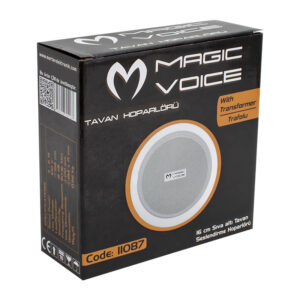 Magicvoice Mv-11087 16 Cm Max 10 Watt 100 Volt Trafolu Alçıpan Hoparlör