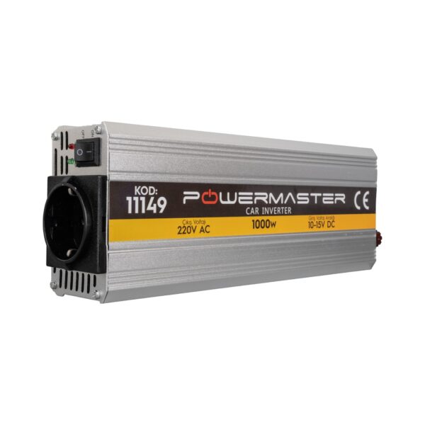 Powermaster Pm-11149 12 Volt - 1000 Watt Modified Sinus İnverter (10-15v Arasi-220v Ac)