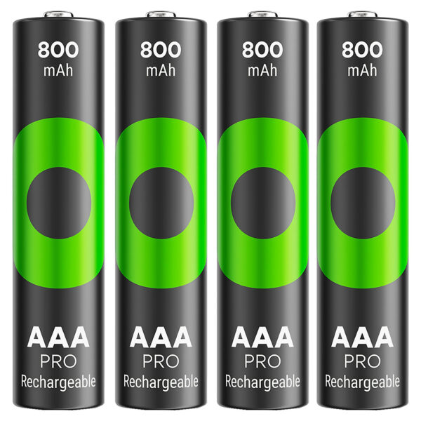 Gp Recyko Pro 800 Mah Ni̇-mh 1.2 Volt Aaa İnce Kalem Şarjli Pi̇l 4'lü Paket Gp85aaahcb-2eb4 (gprhch83b205)