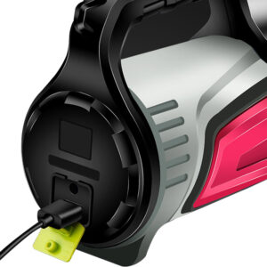 Powermaster Js-881a Şarjli Ledli̇ Uzun Menzi̇lli̇ Kamp Ti̇pi̇ Çok Fonksi̇yonlu Işıldak Fener