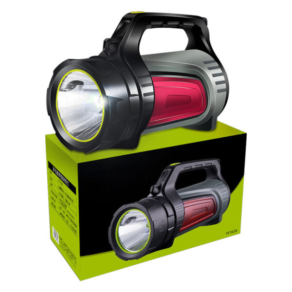 Powermaster Js-881a Şarjli Ledli̇ Uzun Menzi̇lli̇ Kamp Ti̇pi̇ Çok Fonksi̇yonlu Işıldak Fener - Görsel 3