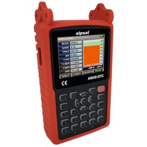 Alpsat As06-stc Satfinder 6 Hd Slim Görüntülü Uydu Bulucu + Kamera Test Cihazı