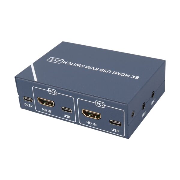Powermaster PM-11777 8K Hdmi Usb Kvm Switch 2x1 Özellikleri