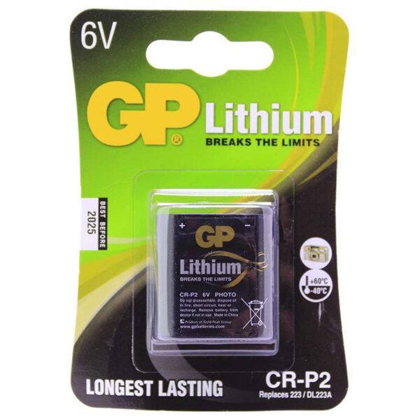 GP CRP2 6 Volt Fotoğraf Makinesi Pili Özellikleri