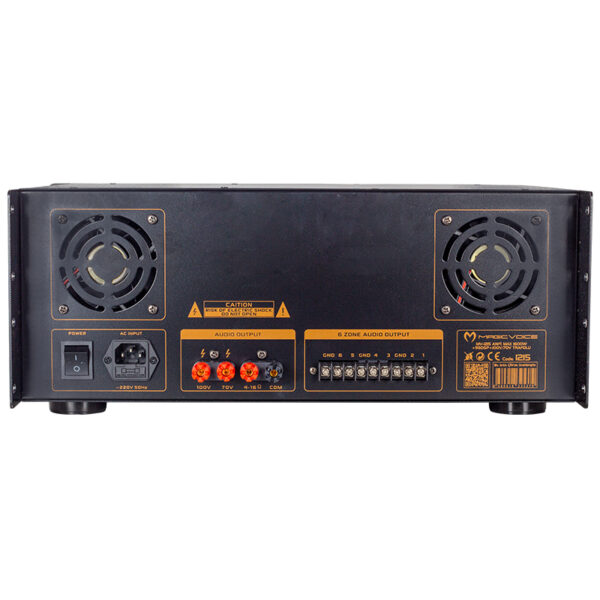 Magicvoice Mv-1215 Usb Bt Uk Rms200w Max 1600w 6 Zon +99dsp+4-16 70 100 V Trafolu Mixer Küp Anfi̇ - Görsel 3