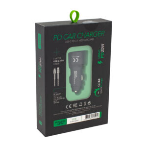Powerway Cc35 Yeni̇ Nesi̇l Usb-c (iphone To Type-c) Araç Şarj Seti̇ (pd18w)