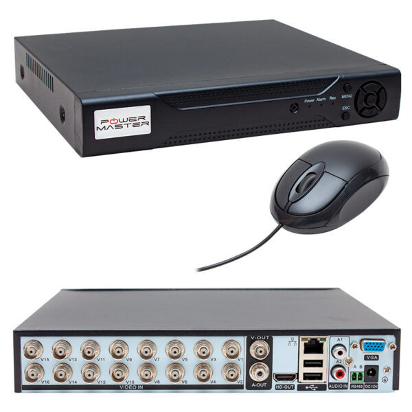 Powermaster Pm-12183* 16 Kanal 1080n Ahd/analog/tvi/cvi Xmeye Dvr/xvr Kayıt Cihazı