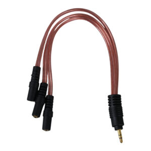 Powermaster Pm-12283 3.5mm Stereo 3x Dışi̇ Kulaklık Çoklayıcı (3 Boğumlu - 20 Cm)