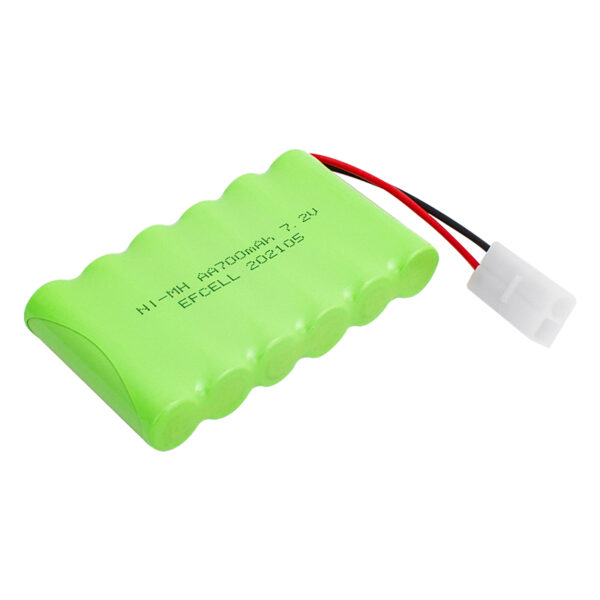 Efcell 7.2 Volt 700 Mah Ni-mh 2 Pi̇n Tami̇ya Soketli̇ 6'lı Oyuncak Araba Pi̇li̇ 202105