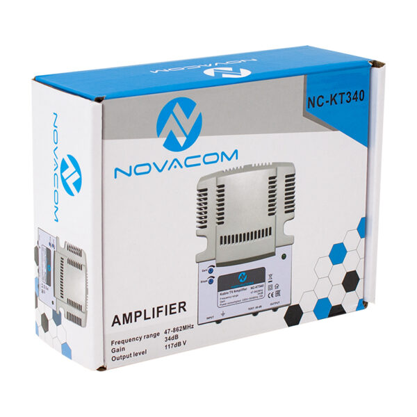 Novacom Nc-kt340 47-862mhz 34db Kablo Tv Amplifier Hat Yükselti̇ci̇ - Görsel 3