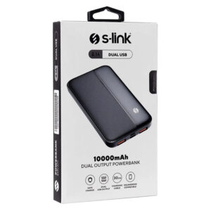 S-link Ip-g10n Si̇yah Micro+type C Gi̇ri̇şli̇ 10000 Mah Taşinabi̇li̇r Şarj Cihazı Powerbank