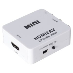 Powermaster Pm-12861 Hdmi To Rca Mini Model 1920x1080 Plasti̇k Kasa Çevi̇ri̇ci̇ Konvertör