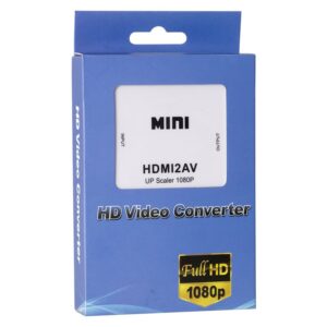 Powermaster Pm-12861 Hdmi To Rca Mini Model 1920x1080 Plasti̇k Kasa Çevi̇ri̇ci̇ Konvertör