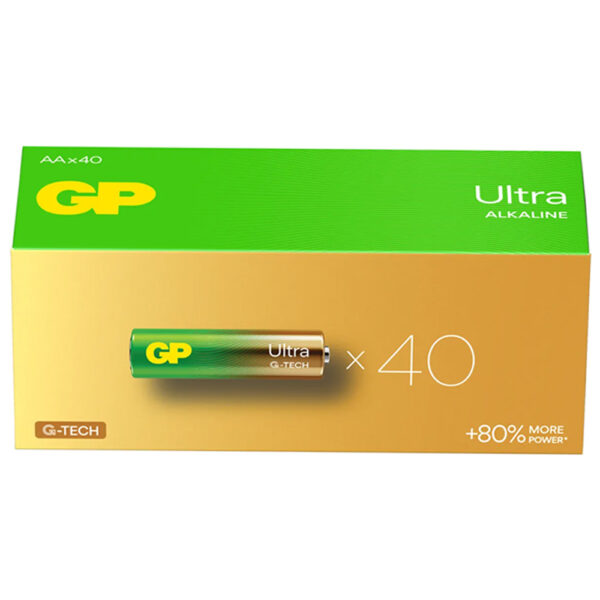 Gp 15au R6 Ultra Alkalın Aa Kalem Pi̇l (40li Paket Fiyatı) - Görsel 3