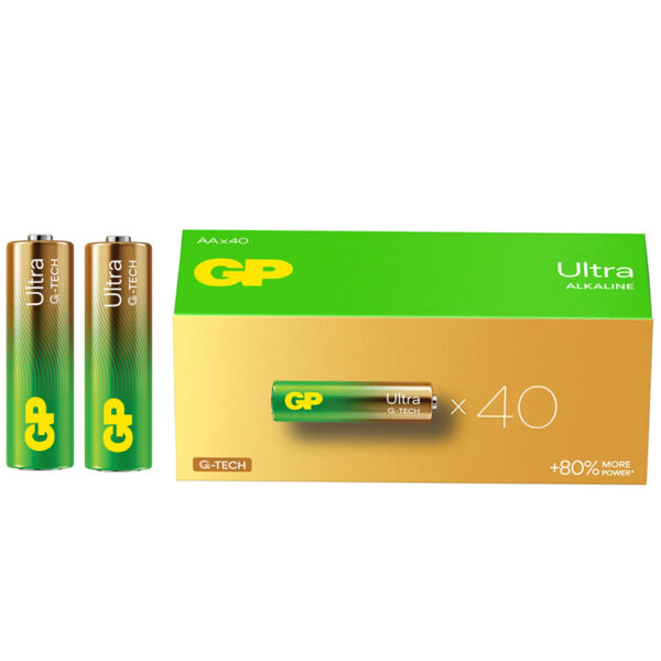 Gp 15au R6 Ultra Alkalın Aa Kalem Pi̇l (40li Paket Fiyatı)