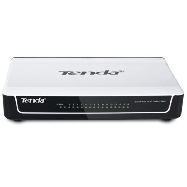 Tenda S16 10/100 Mbps 16 Port Ethernet Multiswitch Özellikleri