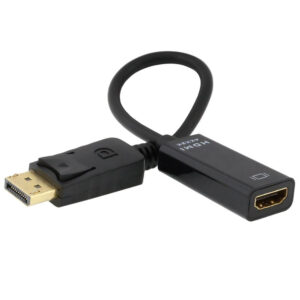 Powermaster Pm-14030 Display Port Erkek To Hdmi Dışi̇ 4k*2k 25cm Çevi̇ri̇ci̇ Kablo