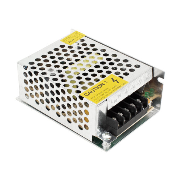 Powermaster Pm-14063 12 Volt - 2 Amper - 24 Watt Metal Kasa Adaptör