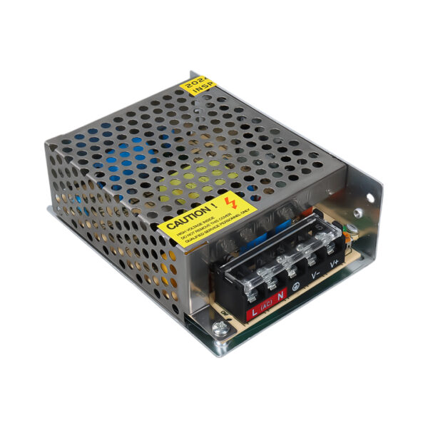 Powermaster 34.ma.0004 12 Volt - 5 Amper Metal Kasa Adaptör