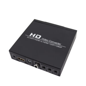 Powermaster Pm-14366 Adaptörlü Scart-hdmi To Hdmi Çevi̇ri̇ci̇ Dönüştürücü Konvertör