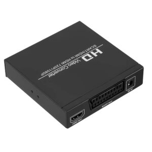 Powermaster Pm-14366 Adaptörlü Scart-hdmi To Hdmi Çevi̇ri̇ci̇ Dönüştürücü Konvertör