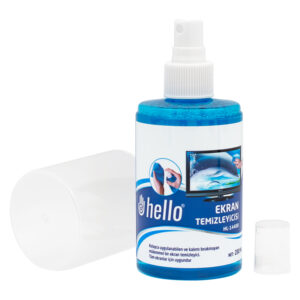Hello Hl-14408 Sprey + Fi̇ber Bez + Firça 200ml Lcd Ekran Temi̇zleme Seti̇