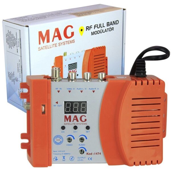 Mag 1474 RF Full Band Modülatör Özellikleri