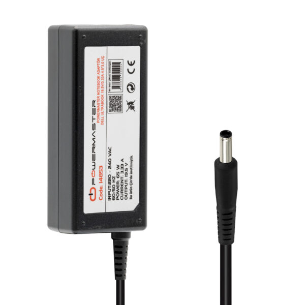 Powermaster Pm-14853 19.5 Volt - 3.33 Amper 4.5*3.0 Mm Uçlu Adaptör (dell Ultrabook Notebook)
