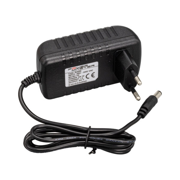 Powermaster Pm-15429 24 Volt - 1 Amper 5.5*2.5 Mm Uçlu Pri̇z Ti̇pi̇ Plasti̇k Kasa Adaptör - Görsel 3