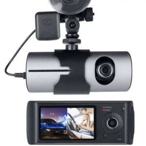 Powermaster R300 Gps Kayıt Destekli̇ Çi̇ft Kameralı Araç İçi̇ Dvr Kamera Set (128 Gb Kart Destekli̇)