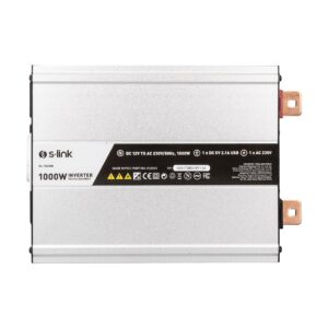 <h2 style=""font-size: 14pt; text-align: center;""><span style=""text-align: center;"">S-Link SL-1000W Modified Sinüs 12V 1000W İnvertör</span></h2><div><span style=""font-weight: bold;"">Özellikler</span></div><div><ul><li>Gelişmiş PWM CMOS çipinden yapılmış güç invertörü