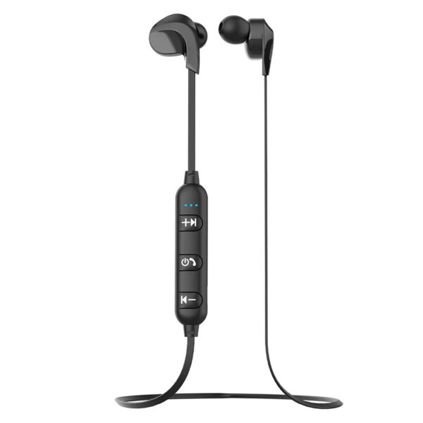 Lenovo Lecoo Es204 Boyun Bantli Mi̇krofonlu Kulak İçi̇ Bluetooth Kulaklık Si̇yah