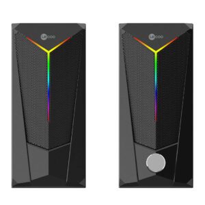 Lenovo Lecoo Ds104 Kablolu Usb + 3.5mm Jack 6w 80db Rgb Işıklı 1+1 Gaming Speaker Hoparlör
