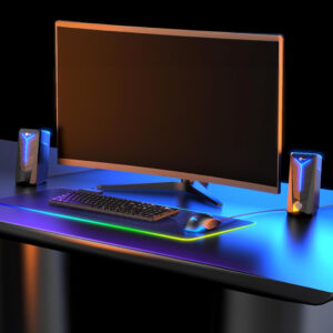 Lenovo Lecoo Ds104 Kablolu Usb + 3.5mm Jack 6w 80db Rgb Işıklı 1+1 Gaming Speaker Hoparlör