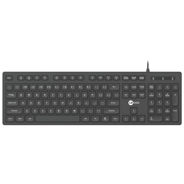 Lenovo Lecoo Kb102 Usb Kablolu Si̇yah Q Klavye
