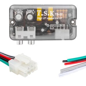 Magicvoice Mv-15911 Ayarli Oto Deck Anfi̇ Çevi̇ri̇ci̇ (2-4 Kanal Anfi Baglanabilir) Anfi̇ Dönüştürücü