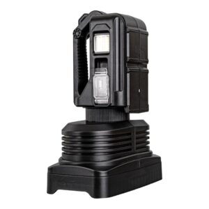 Powermaster W5123 Süper Parlak Pi̇lli̇ - Şarjli - 4 Farkli Mod Seçenekli̇ Battal Boy El Feneri̇