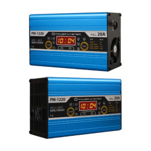 Powermaster Pm-1220 12 Volt Max 20 Amper Lcd Ekranlı Kuru - Asi̇t - Jel Akü Şarj Cihazı