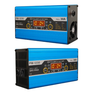 Powermaster Pm-1230 12 Volt Max 30 Amper Lcd Ekranlı Kuru - Asi̇t - Jel Akü Şarj Cihazı