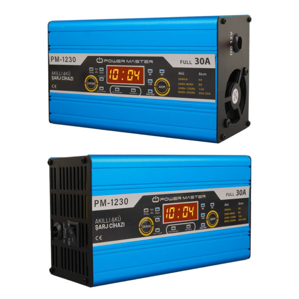 Powermaster 12 Volt Max 30 Amper Akü Şarj Cihazı DC-1230 Özellikleri