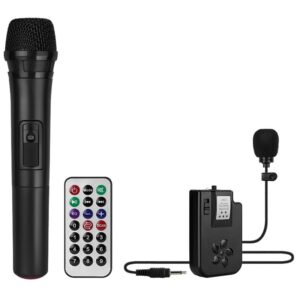 Magicvoice Mv-2016 Vhf El+yaka Mi̇krofonlu Usb+sd+bt Seyyar Anfi̇