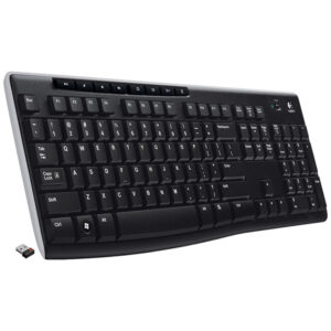 LOGITECH K270 KABLOSUZ Q KLAVYE USB SİYAH
